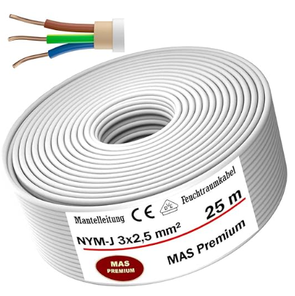 GENERAL-CABLE 20303130 H05VV-F 3G2,5 BLANCO